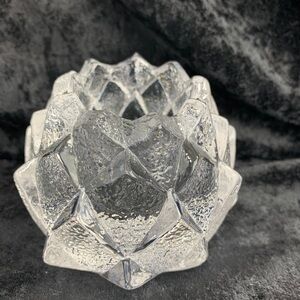 Orrefors kostaboda Sweden designed candle holder